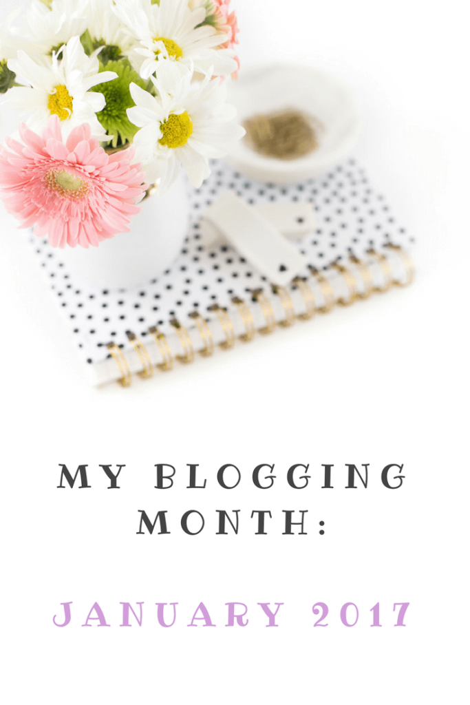 My blogging month: January 2017