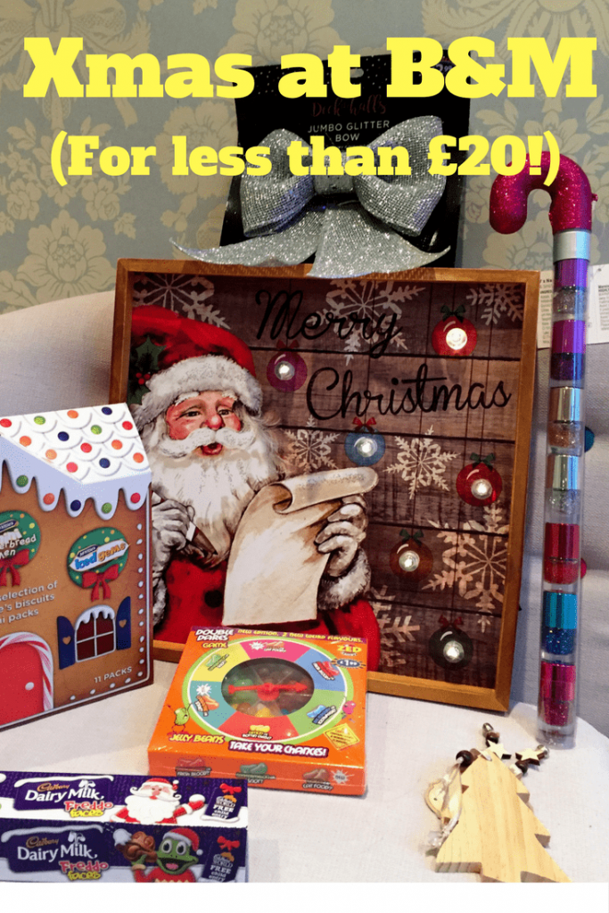 Stocking fillers and decorations for less than £20!